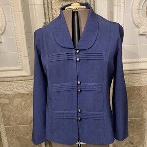Miss Dorby. Plus Sz? See Measurements. Pin Tucks. Long Sleeve. Top / Jacket. B81